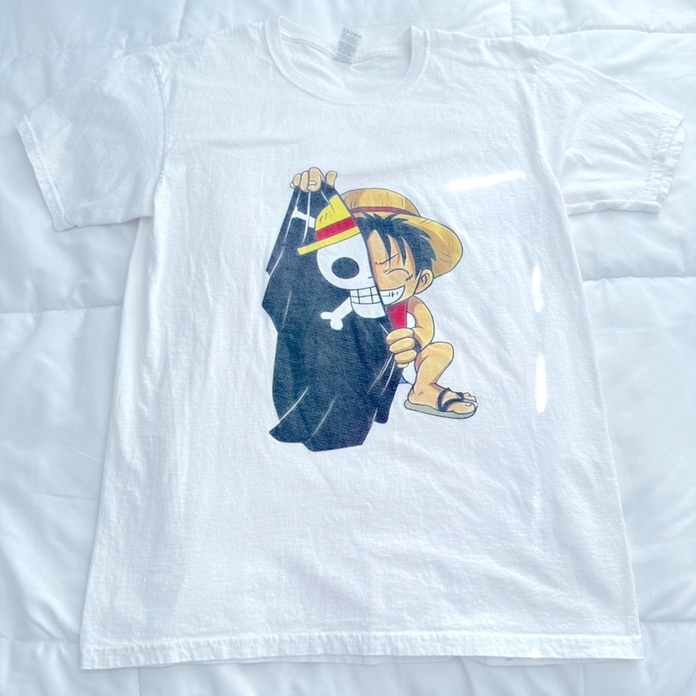 TC Kids White Pirate Graphic Tee